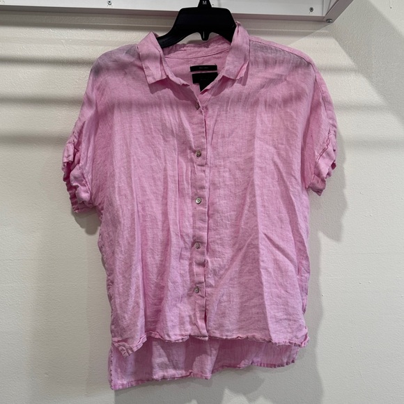 RACHEL Rachel Roy Pink Button-Down Shirt - Picture 1 of 3